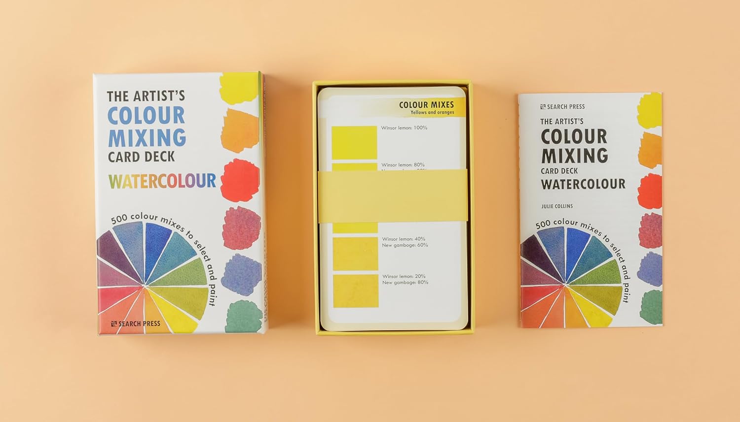 The Artist's Colour Mixing Card Deck - Watercolour