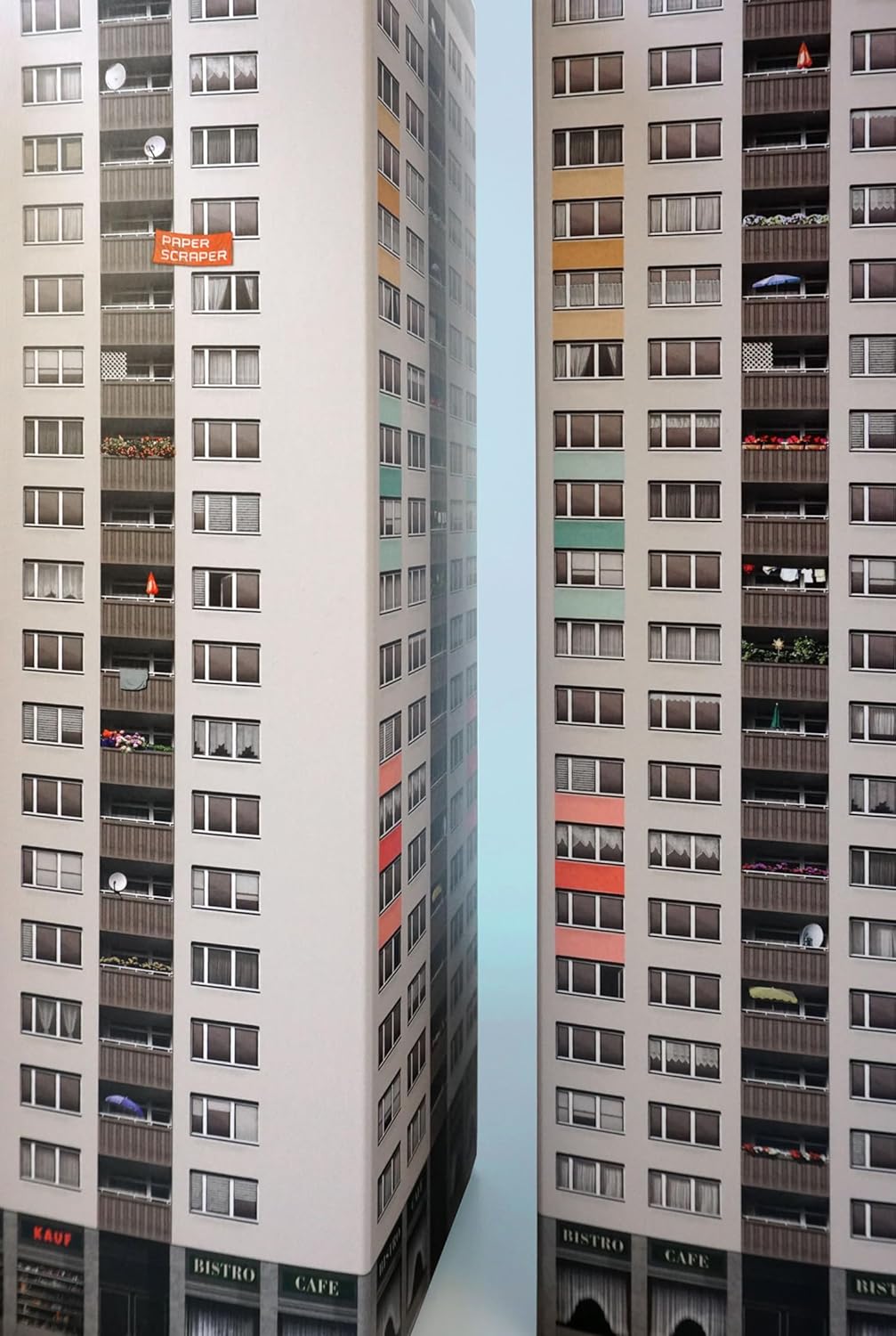 Paperscraper Plattenbau Berlin Notepad