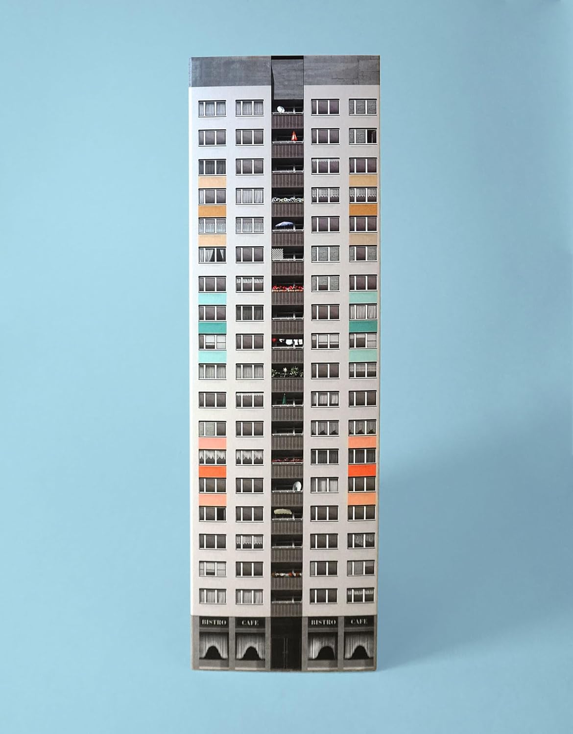 Paperscraper Plattenbau Berlin Notepad