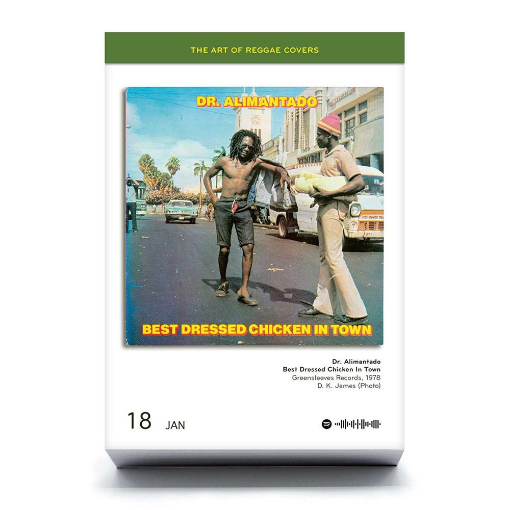 The Art of Reggae Covers Calendar