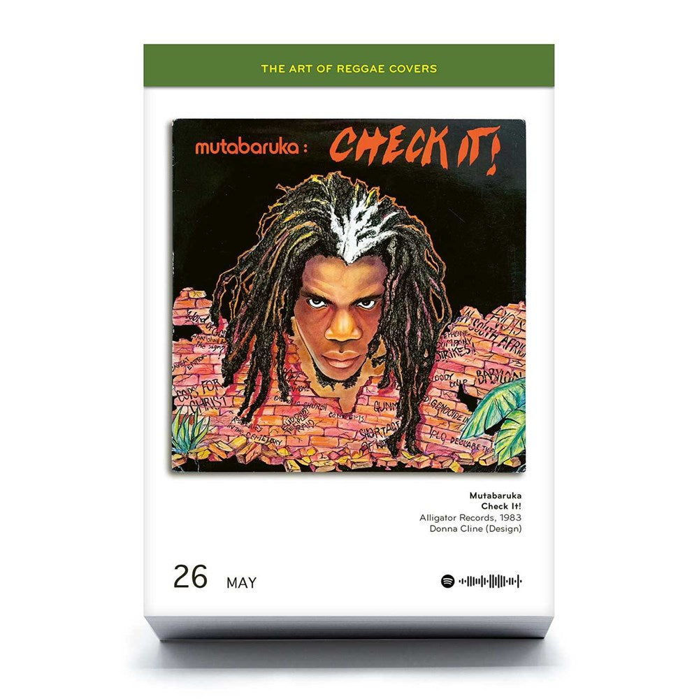 The Art of Reggae Covers Calendar
