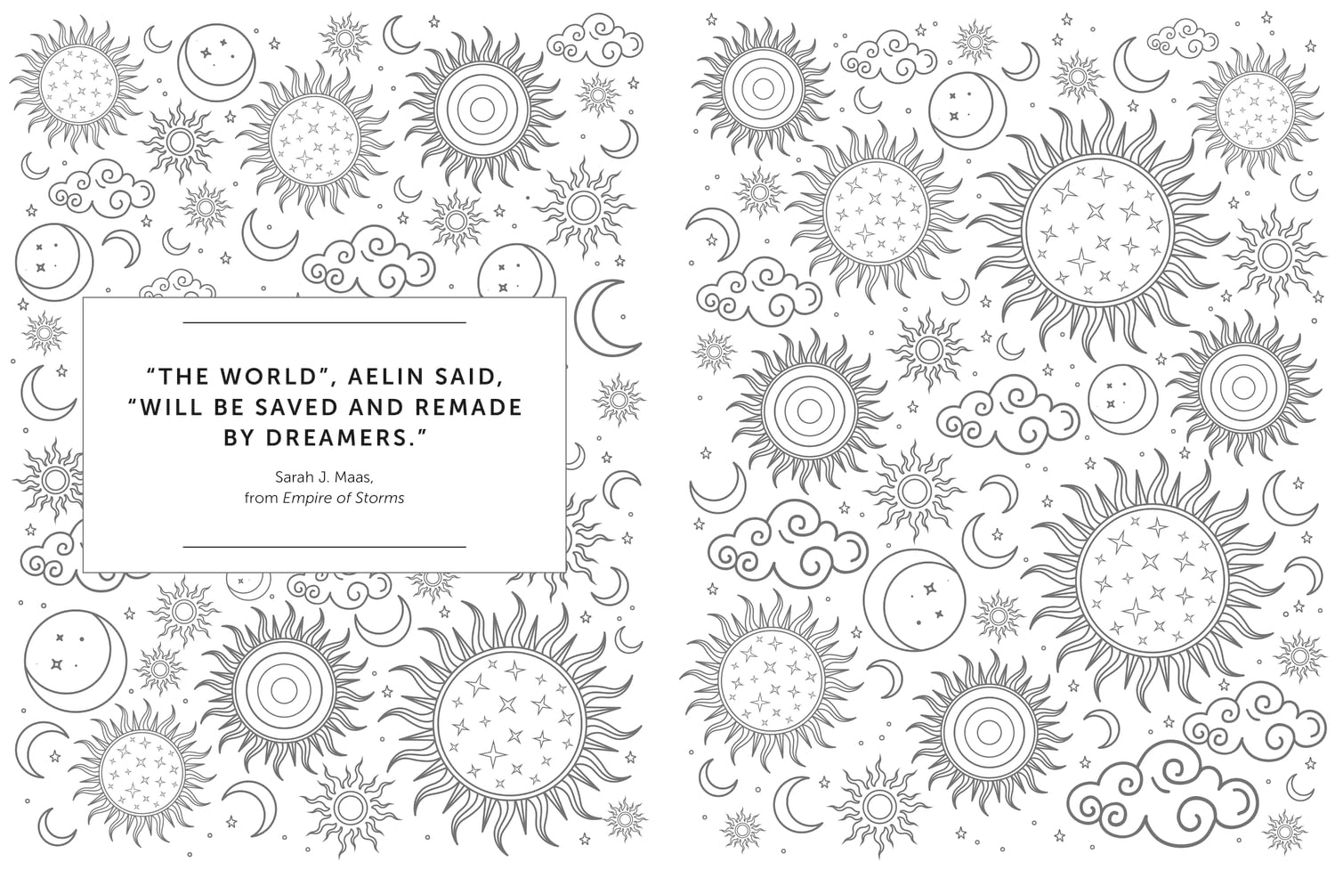 The Romantasy Colouring Book