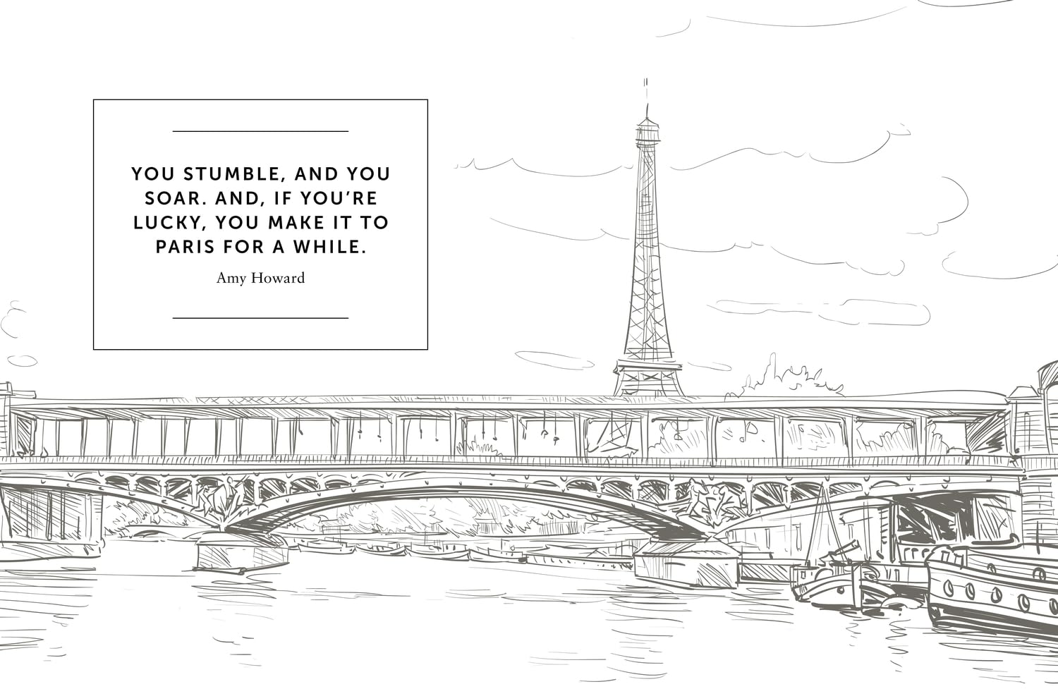The Paris Colouring Book