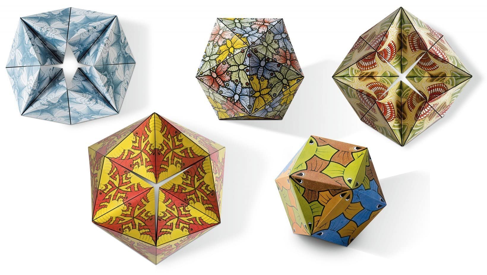 M.C. Escher. Kaleidocycles