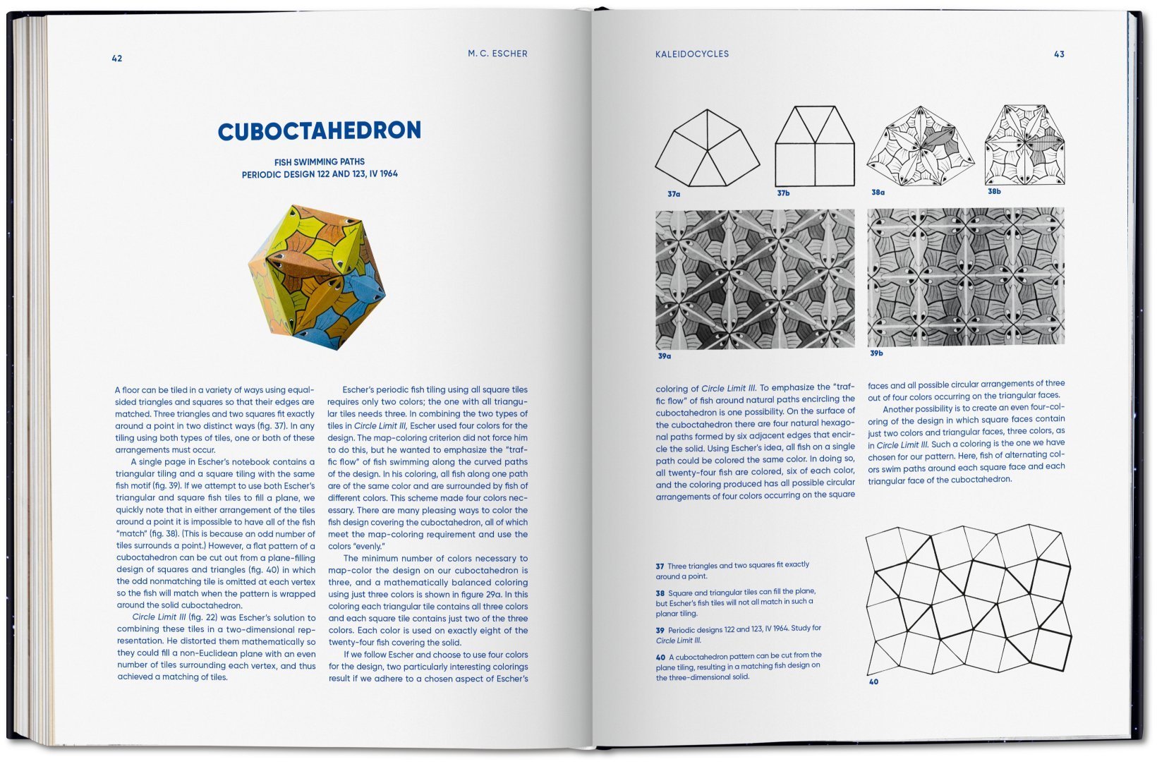 M.C. Escher. Kaleidocycles