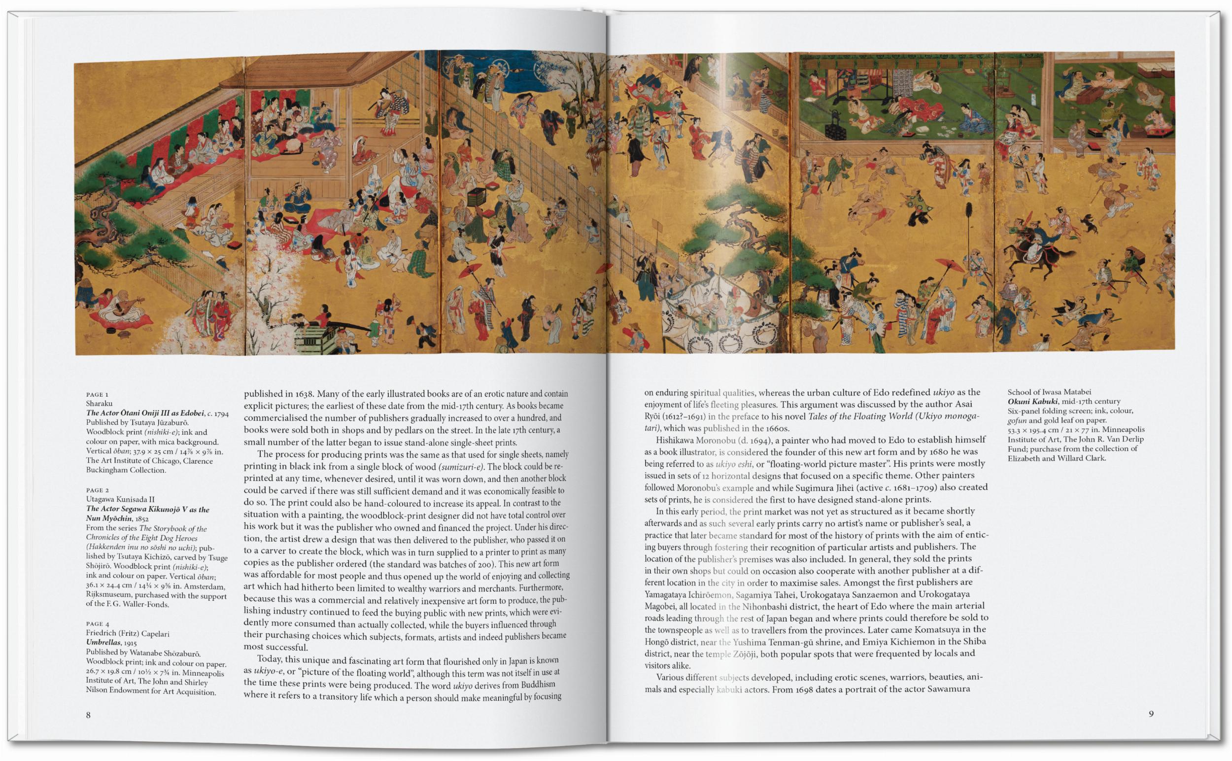 Japanese Woodblock Prints - Basic Art Series