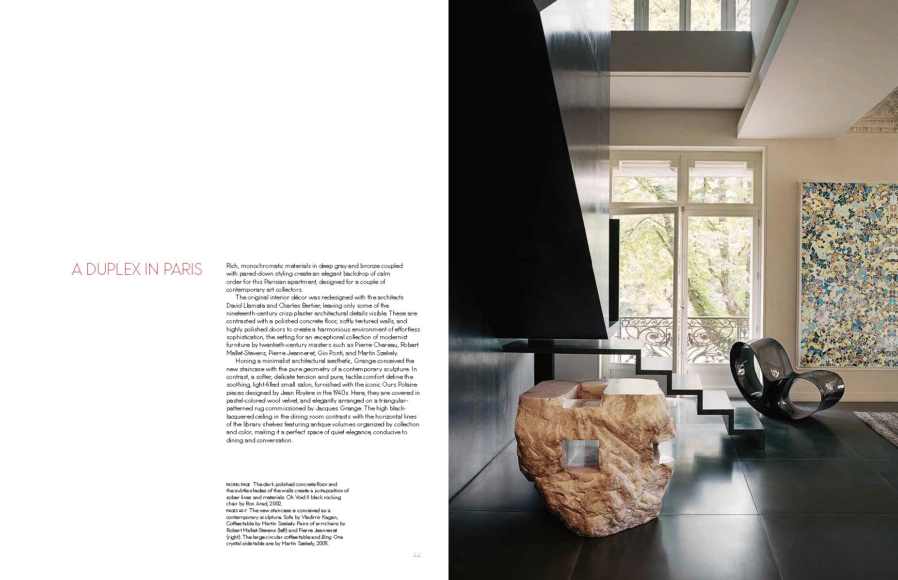 Jacques Grange - Recent Work