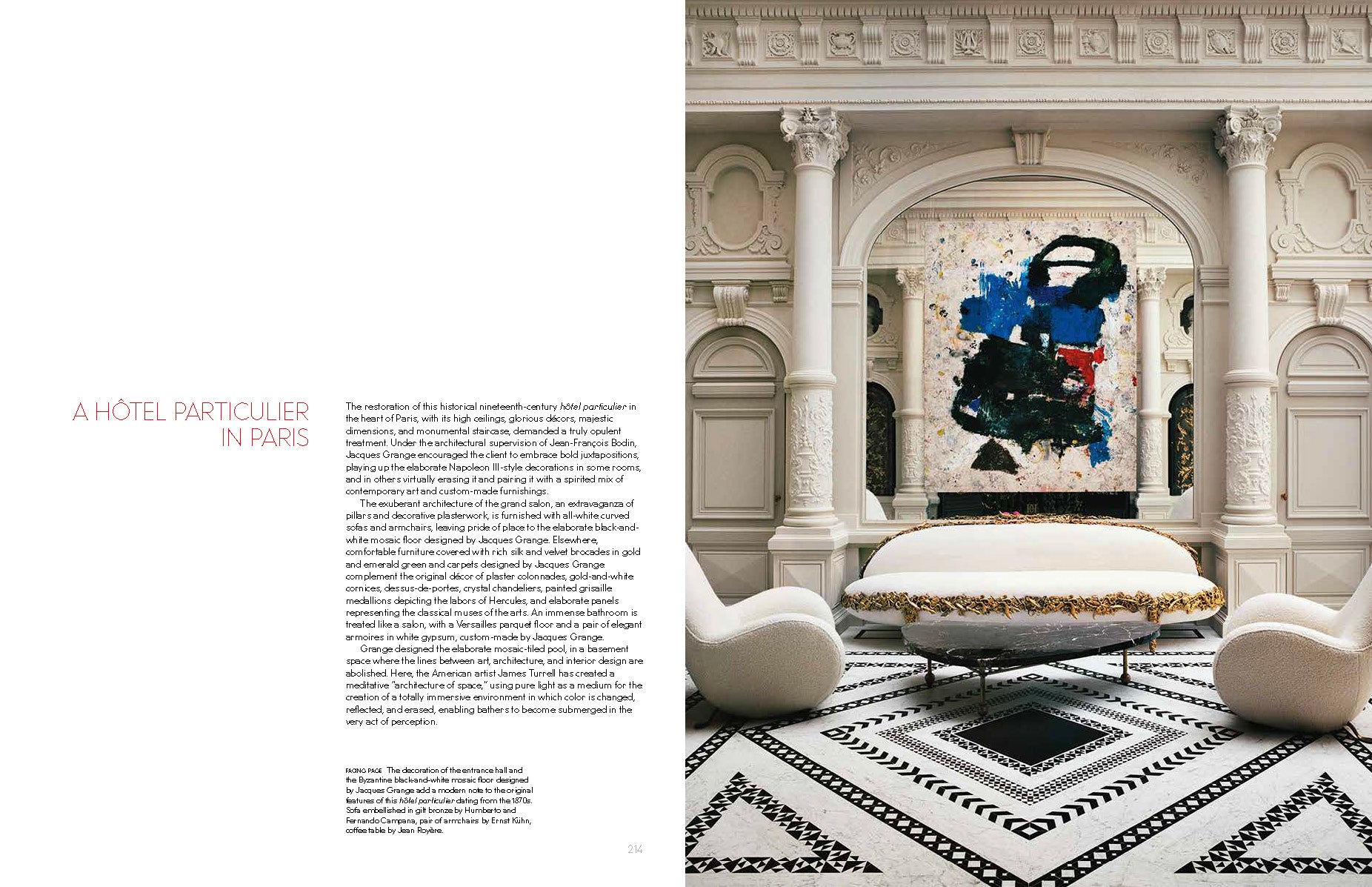 Jacques Grange - Recent Work