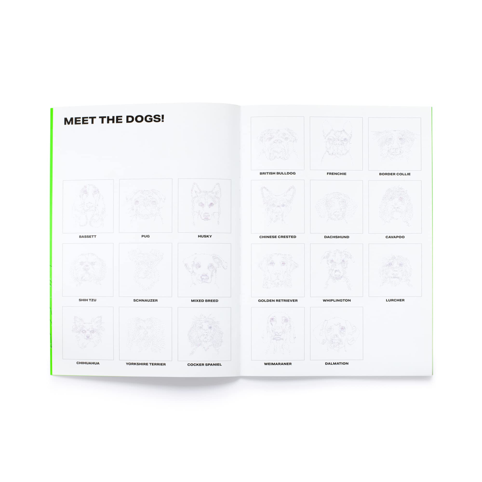 Join the Dogs. Dot-to-dot