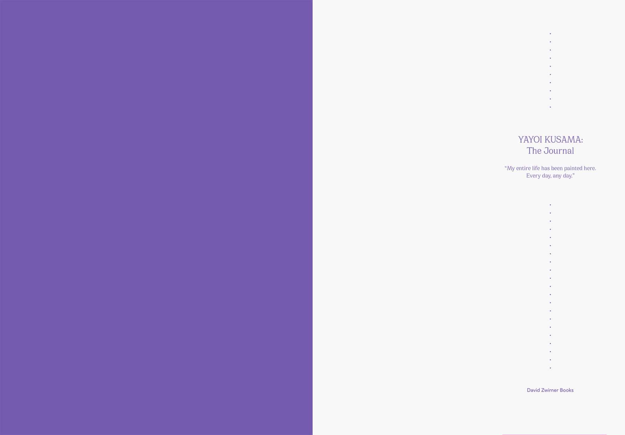 Yayoi Kusama - The Journal