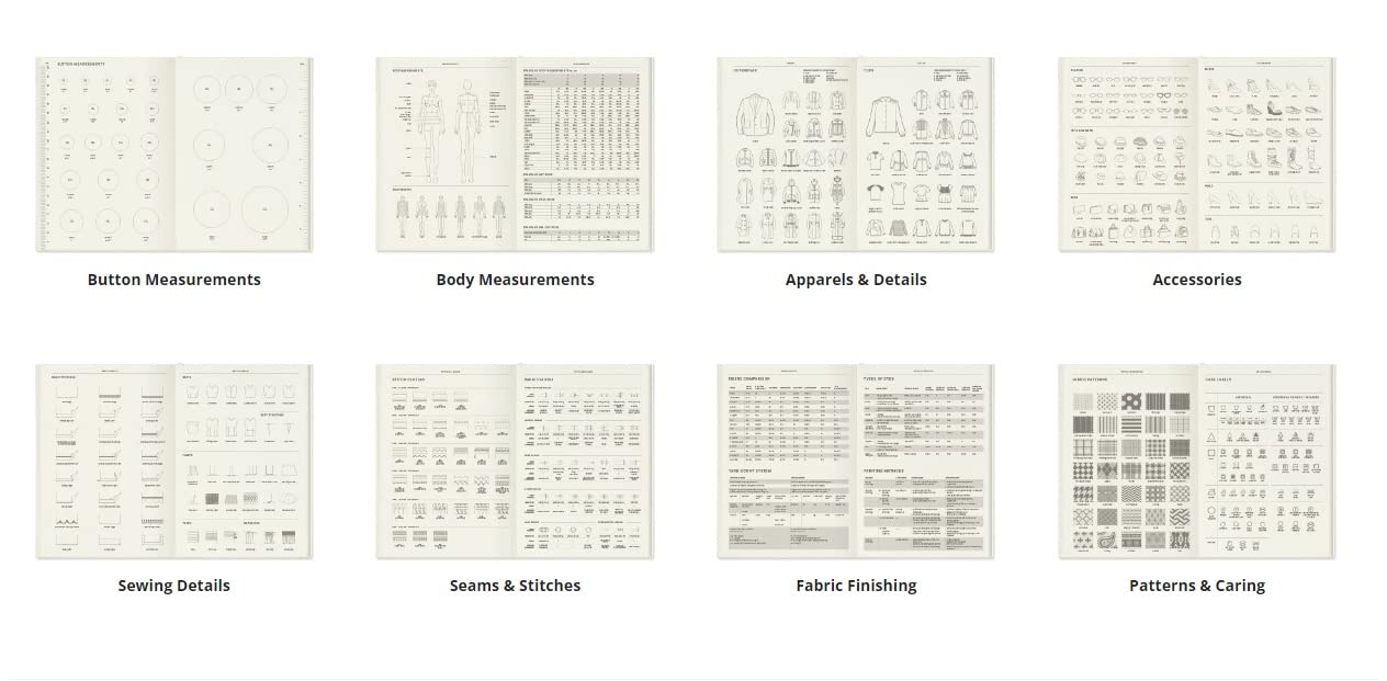 Fashionary Womenswear Sketchbook A5