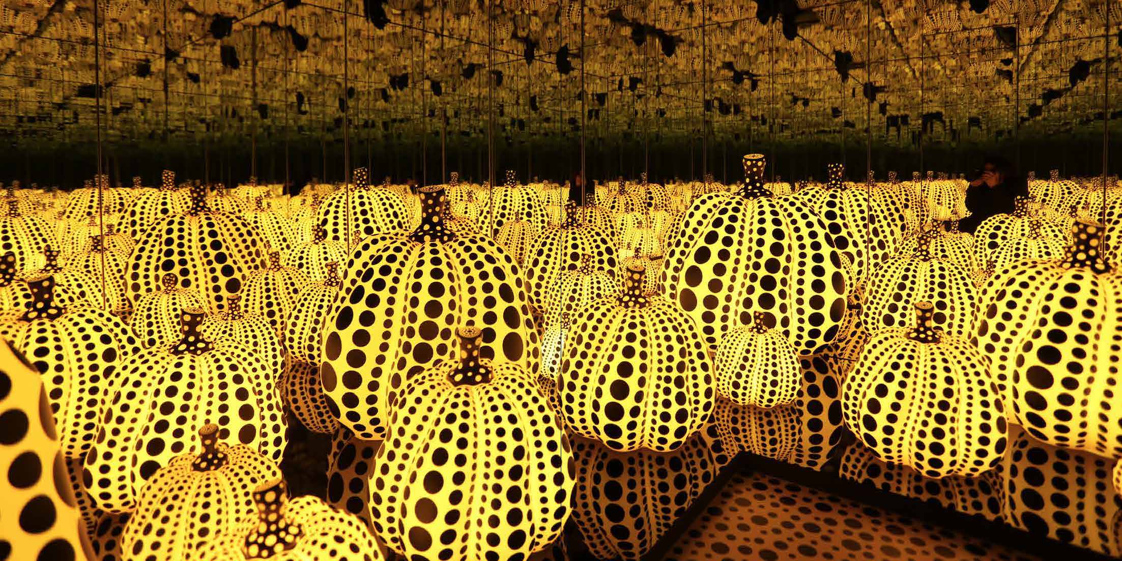 Yayoi Kusama. Infinite Present. Present Infinite