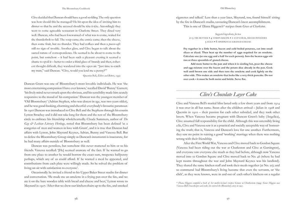 The Bloomsbury Cookbook