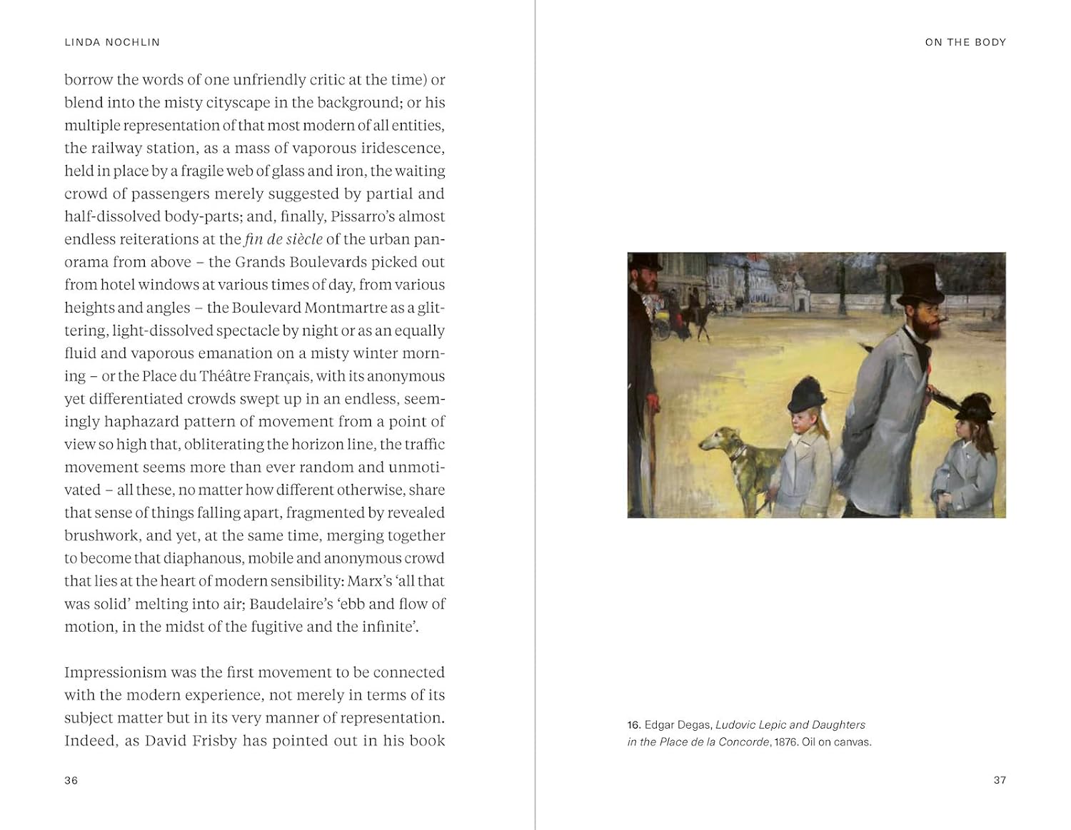 Linda Nochlin on The Body