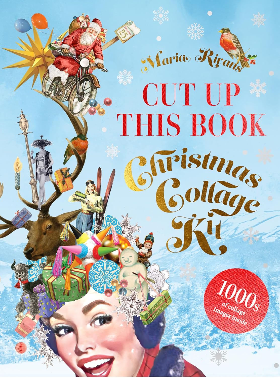 Christmas Collage Kit - Cut Up This Book