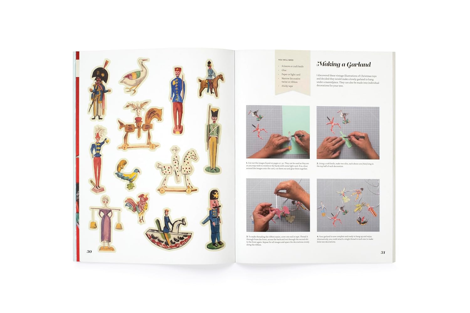 Christmas Collage Kit - Cut Up This Book