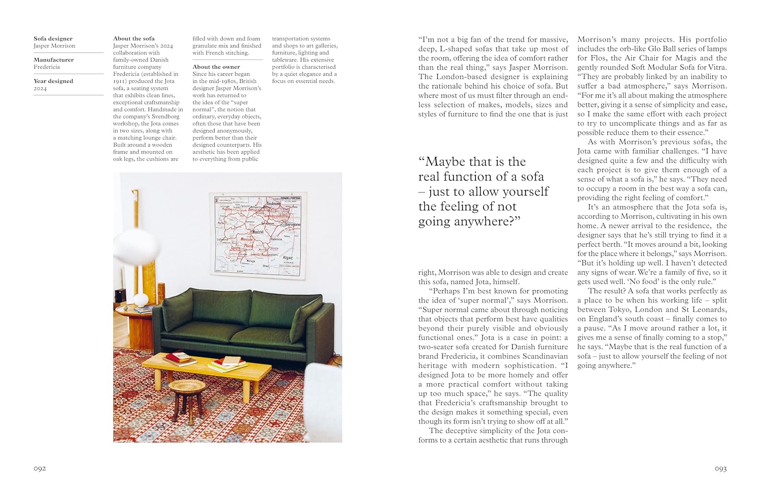 The Monocle Book of Designers on Sofas