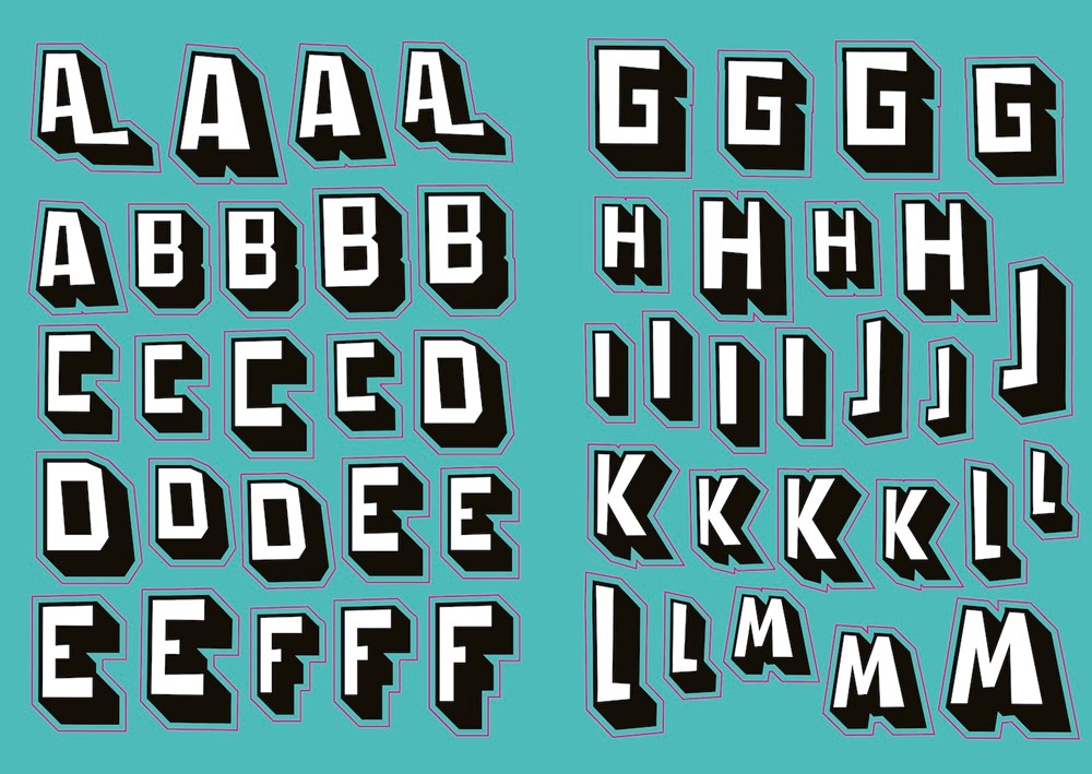 The Graffiti Alphabet Sticker Book