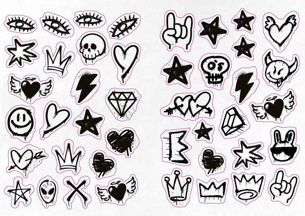 The Graffiti Alphabet Sticker Book