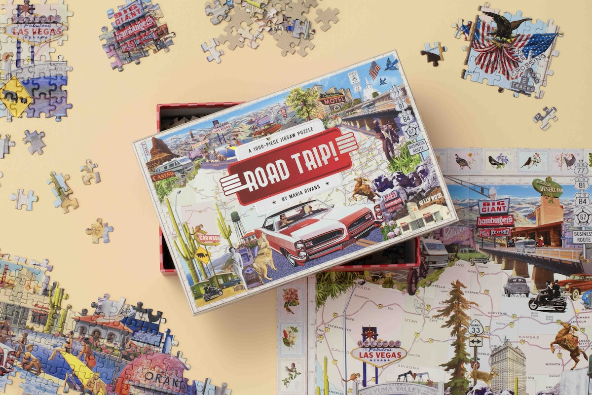 Road Trip A 1000-Piece Jigsaw Puzzle