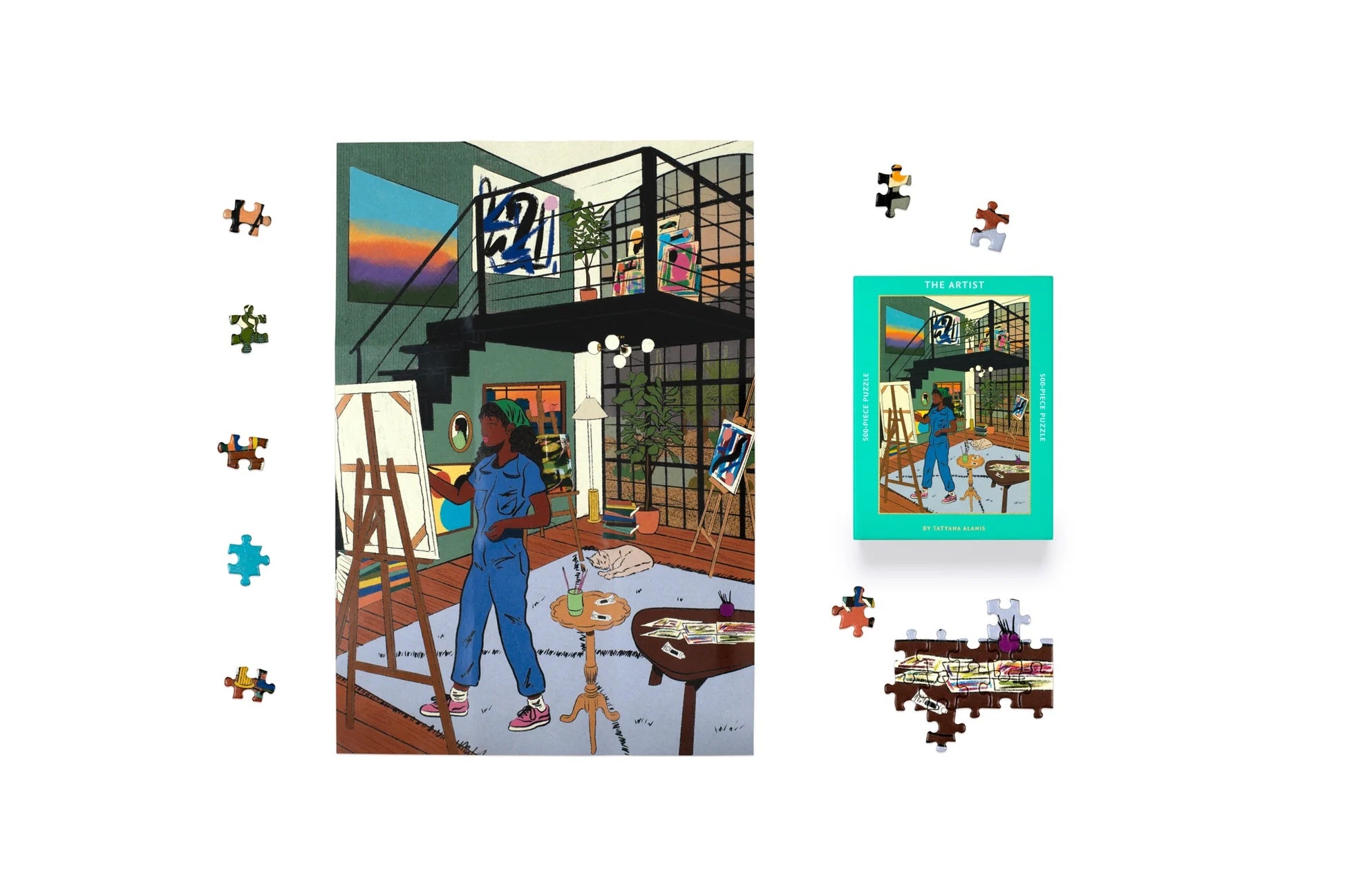 The Artist - 500 Piece Puzzle