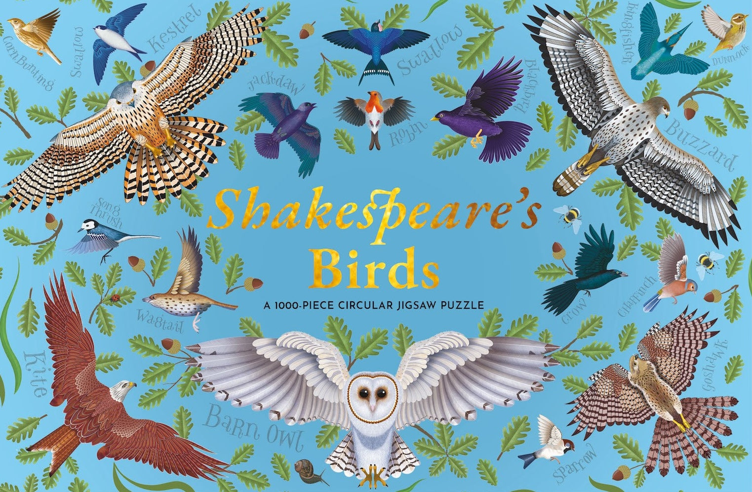 Shakespeare's Birds - 1000 Piece Puzzle