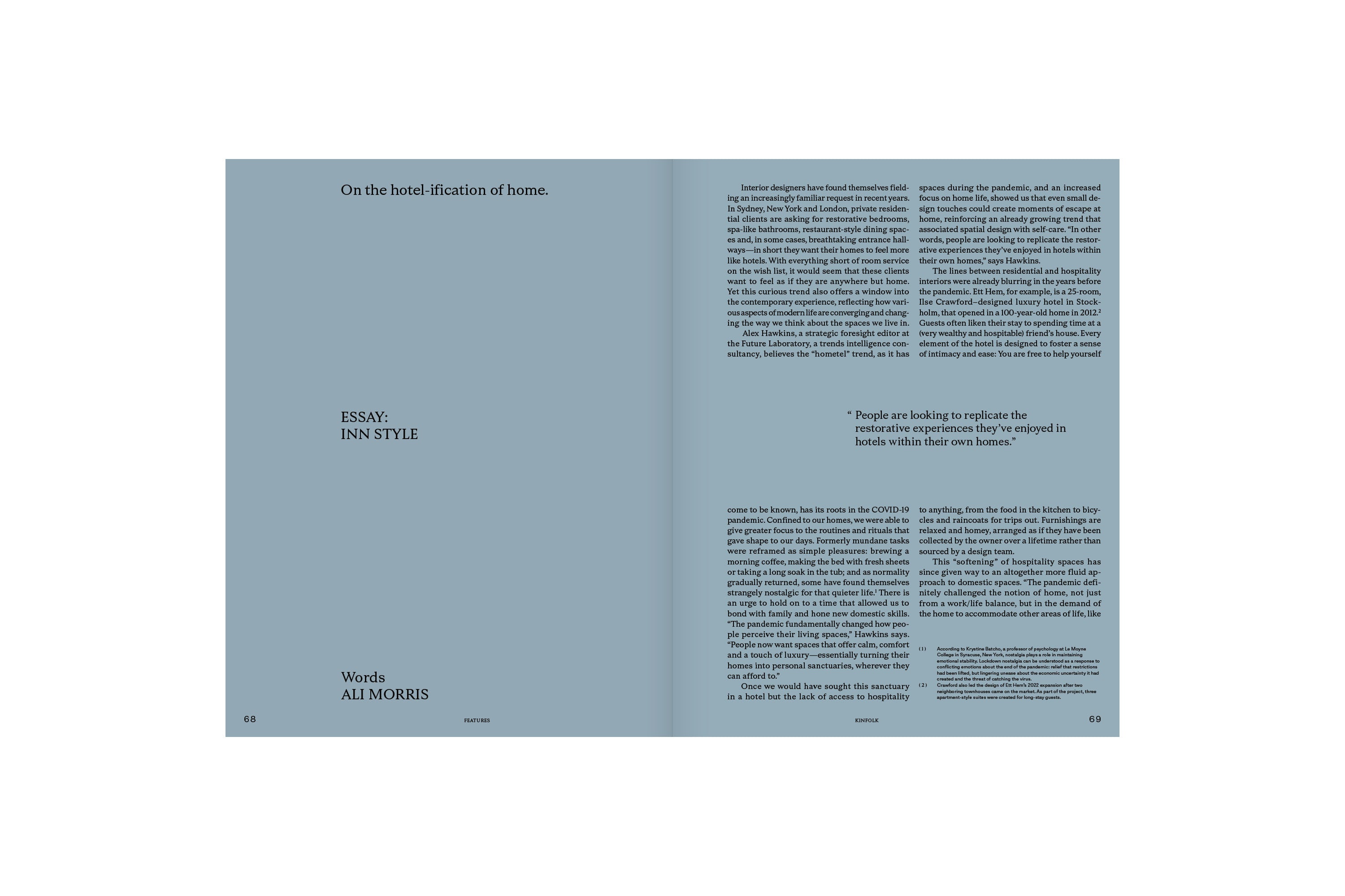 Kinfolk Magazine edition 53