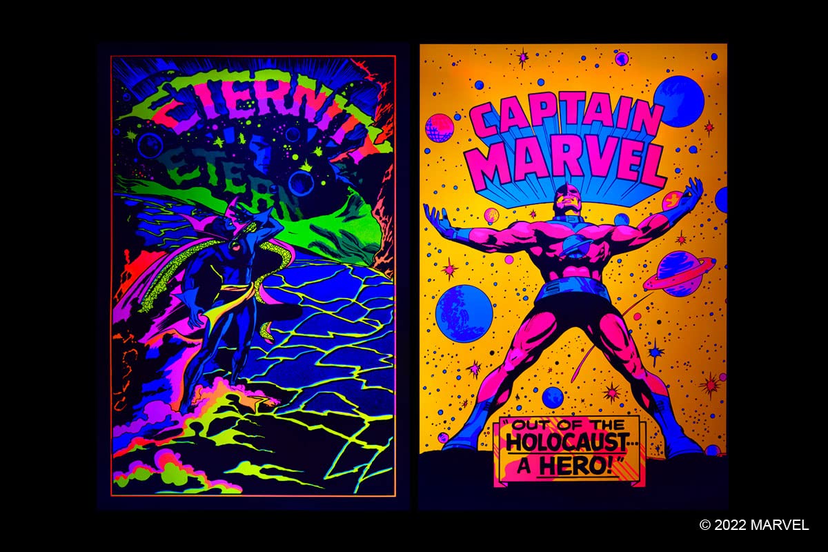 Marvel Classic Black Light Collectible Posters Vol. 2