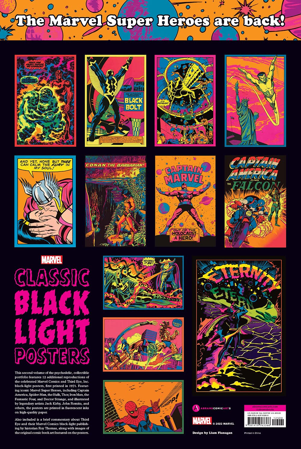 Marvel Classic Black Light Collectible Posters Vol. 2