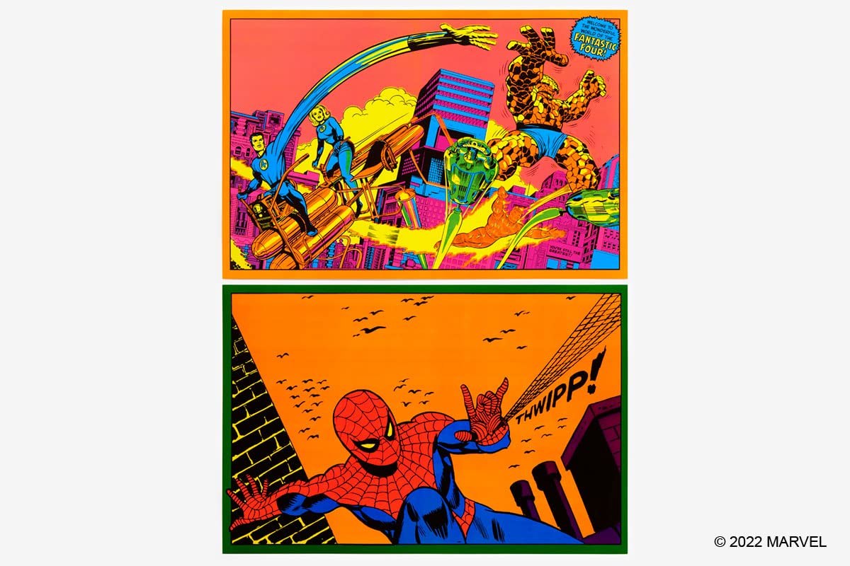 Marvel Classic Black Light Collectible Posters Vol. 2