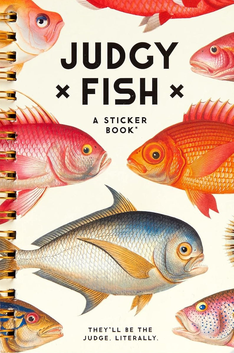 Judgy Fish Sticker Book