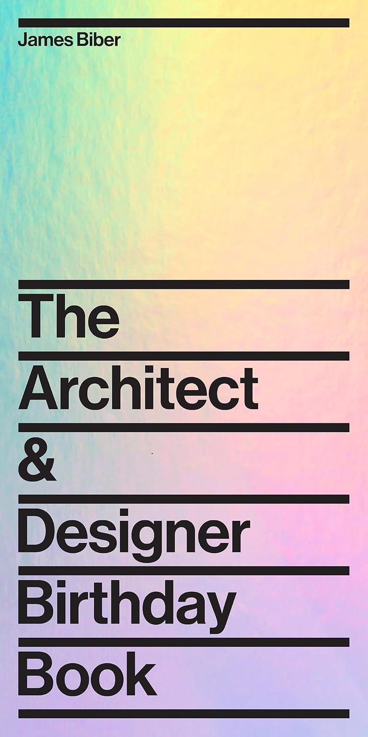 Architect and Designer Birthday Book