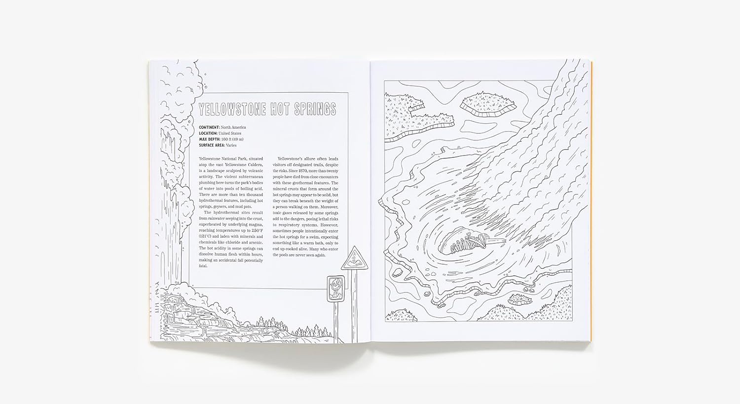 Spooky Lakes Coloring Book