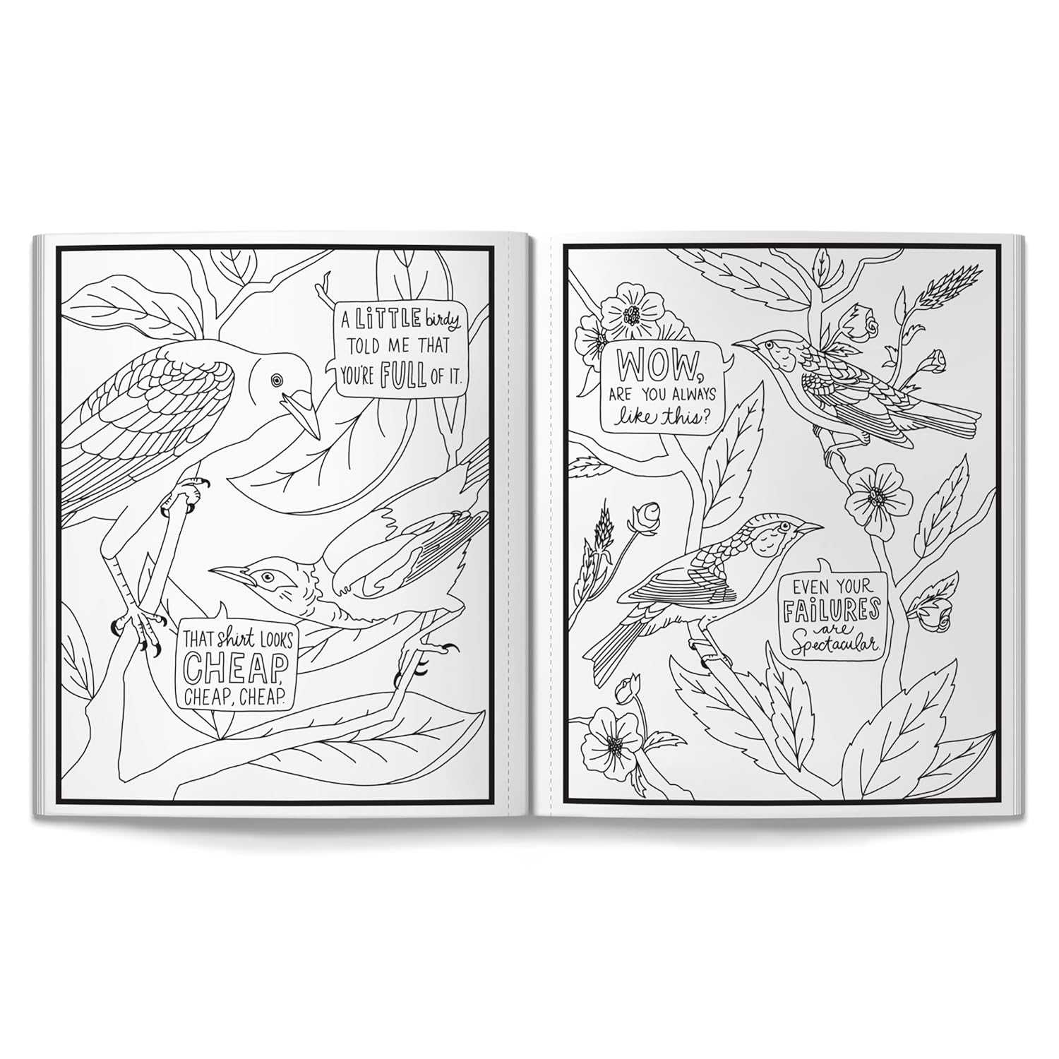 Salty Birds Coloring Book