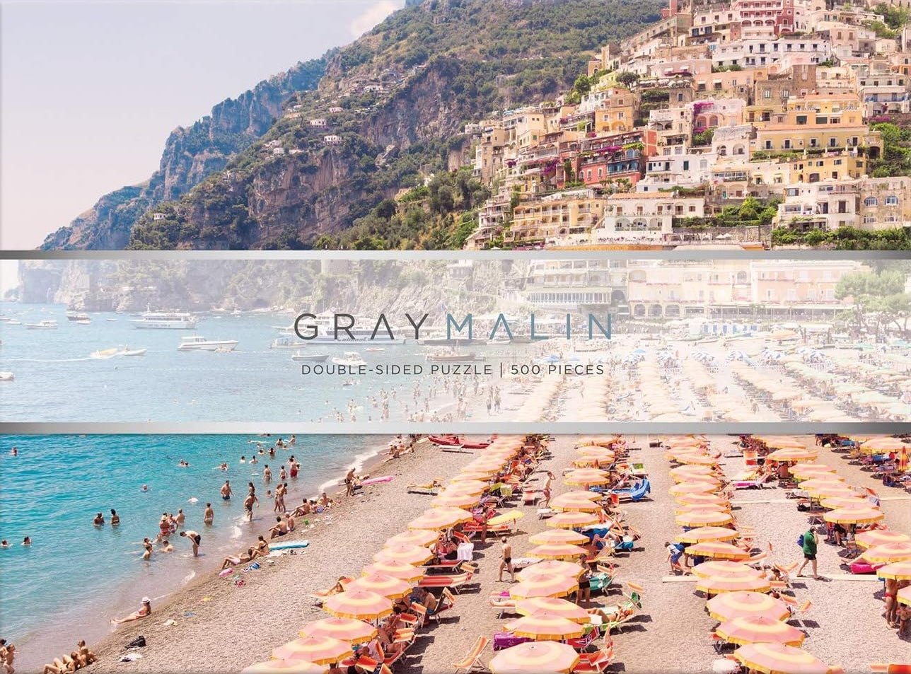 Gray Malin Italy 2-Sided 500 Piece Puzzle