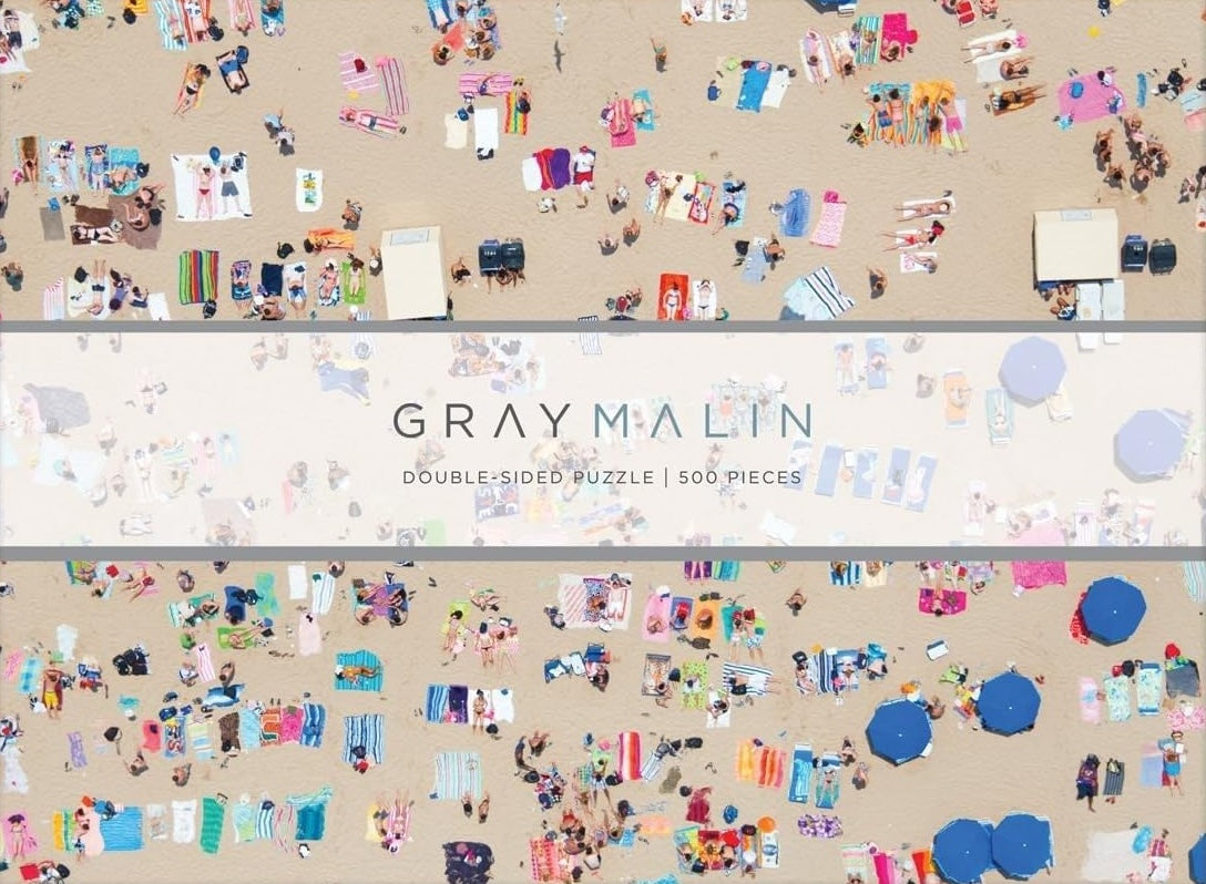Gray Malin The Beach Two-sided Puzzle