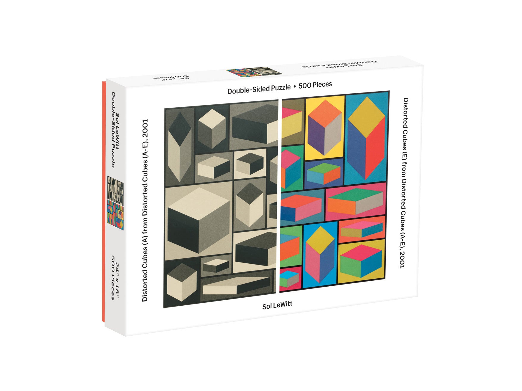 Moma Sol Lewitt 2 Sided Puzzle