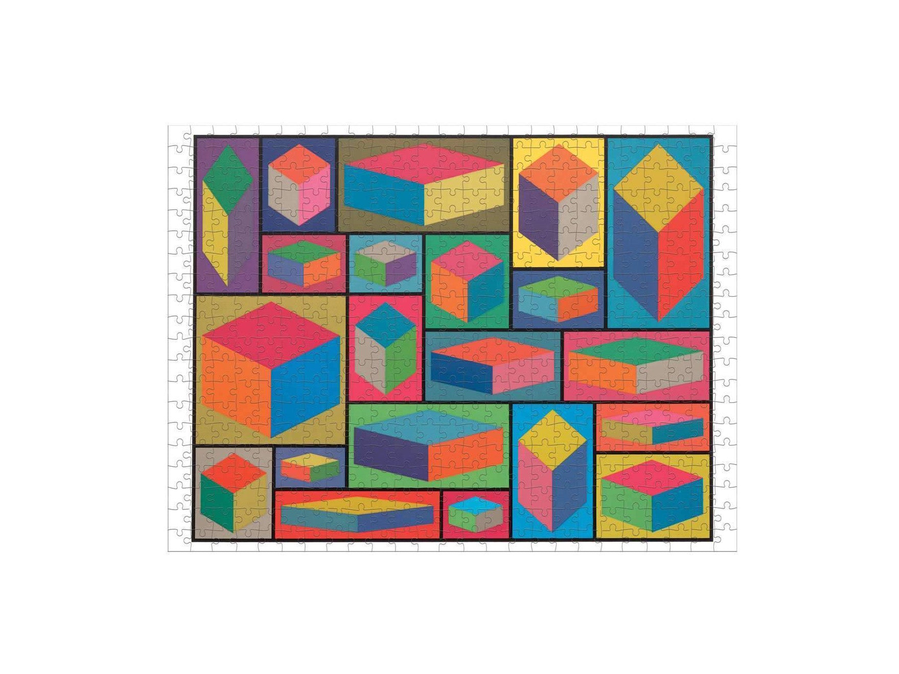 Moma Sol Lewitt 2 Sided Puzzle