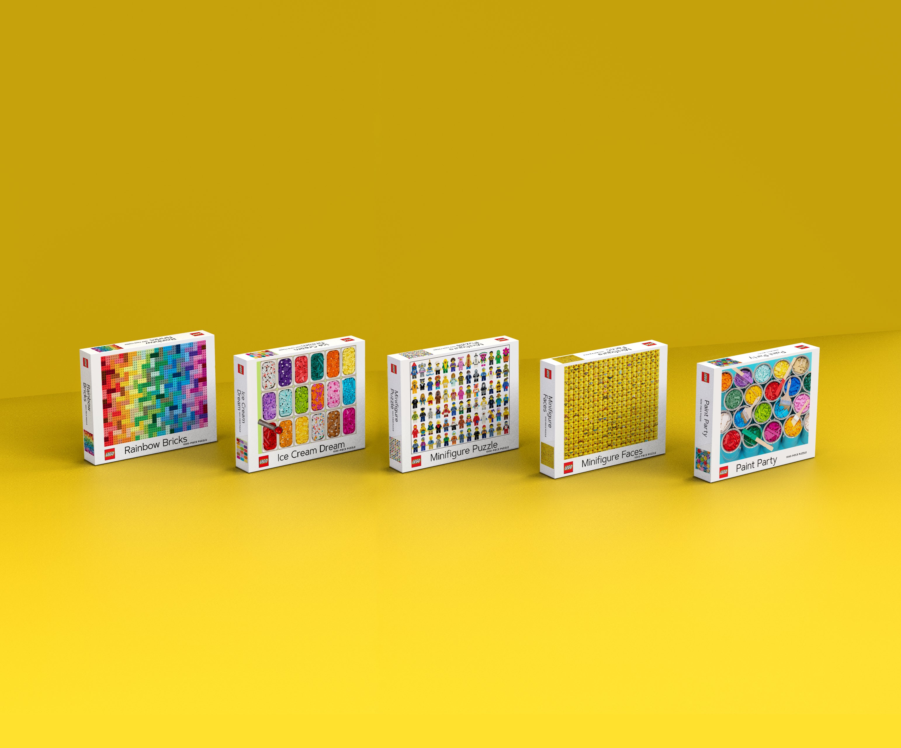 Minifigure Rainbow 1,000-Piece Puzzle 5007643 | Minifigures | Buy online at  the Official LEGO® Shop ES
