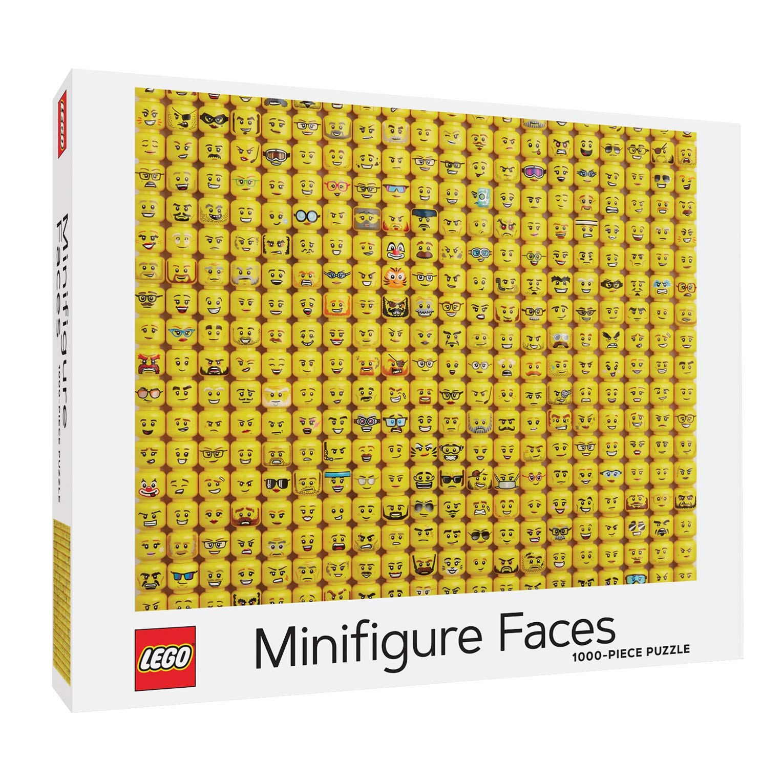 Lego Minifigure Faces 1000 Piece Puzzle