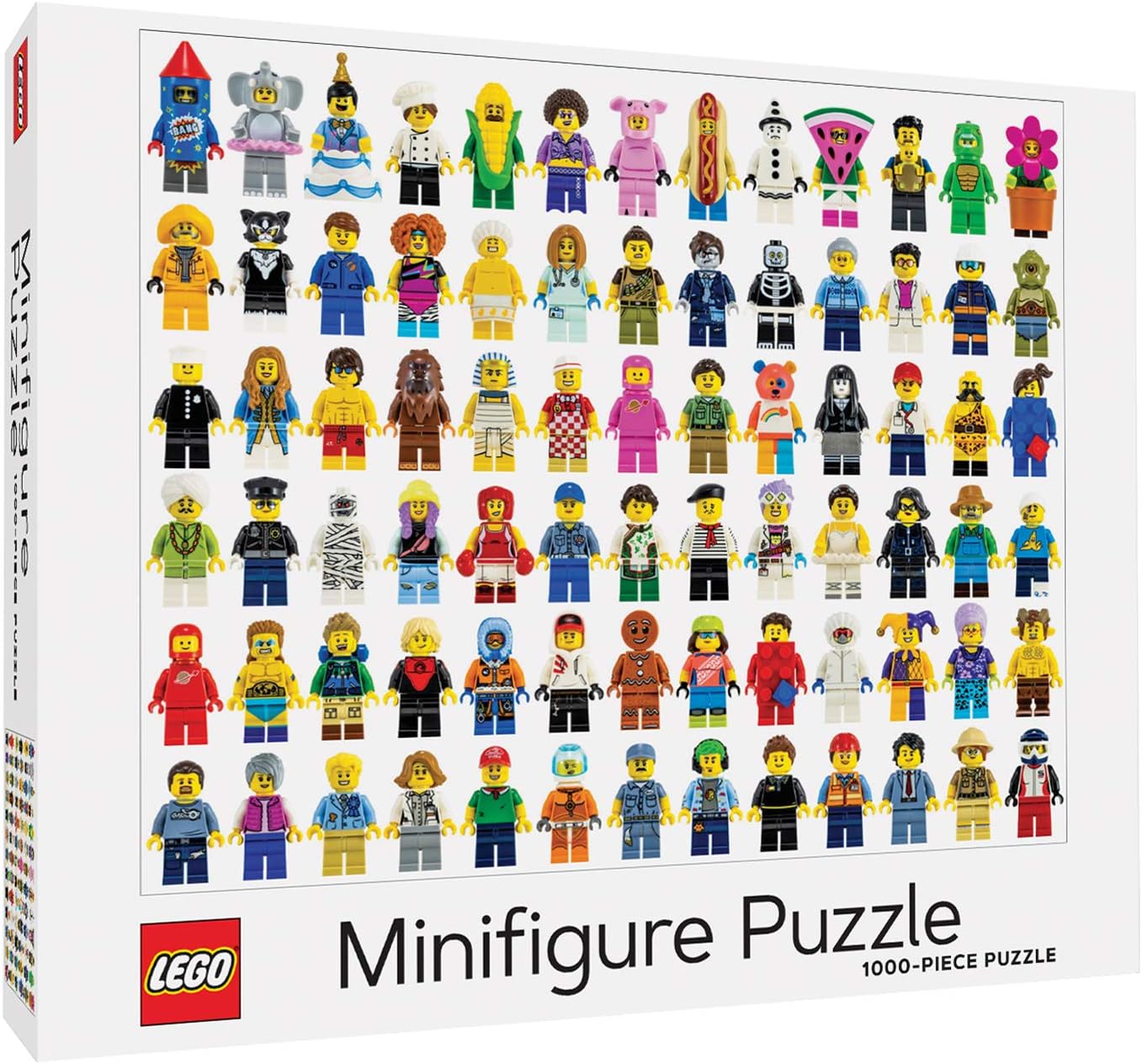 Lego Minifigure 1000 Piece Puzzle