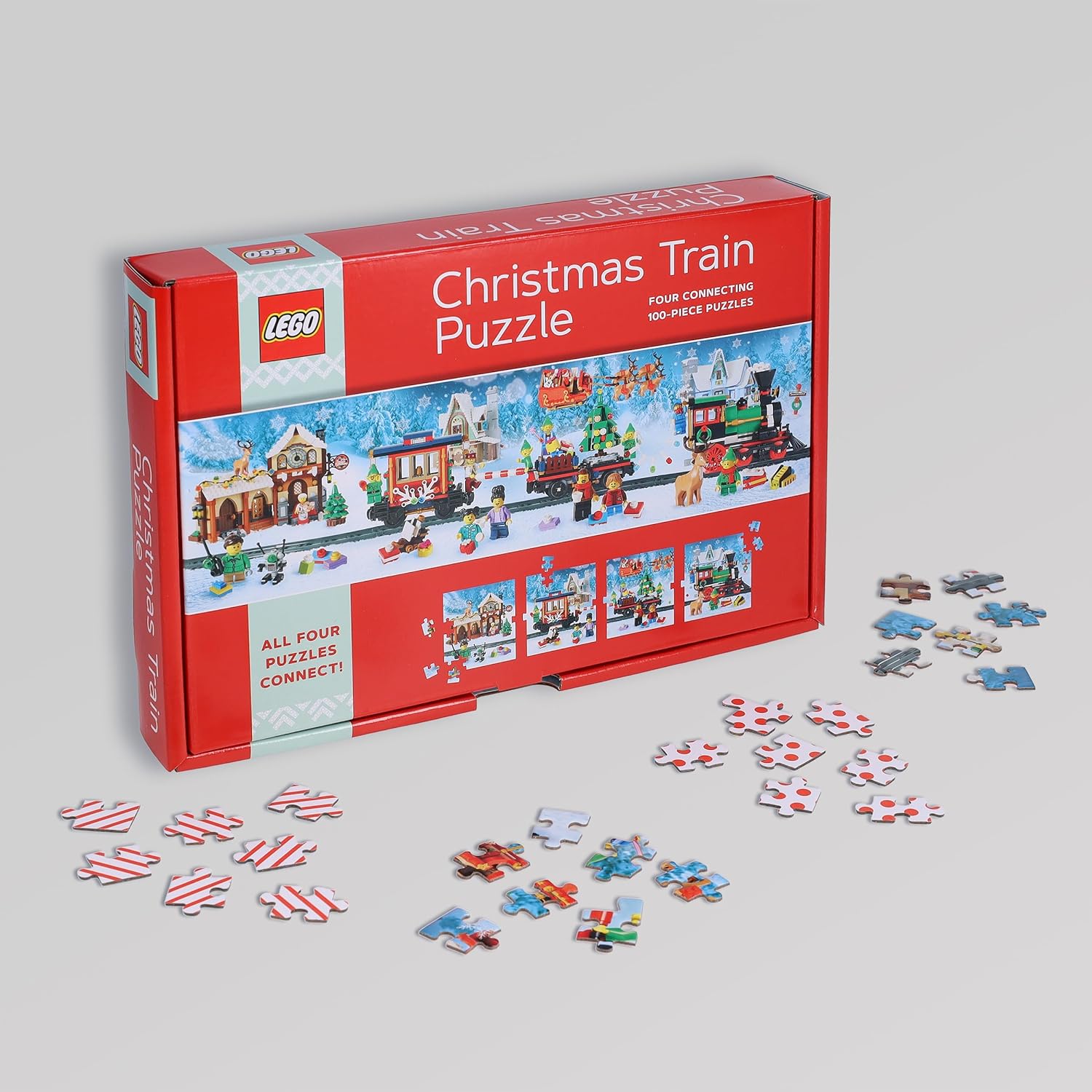 LEGO Christmas Train Puzzle