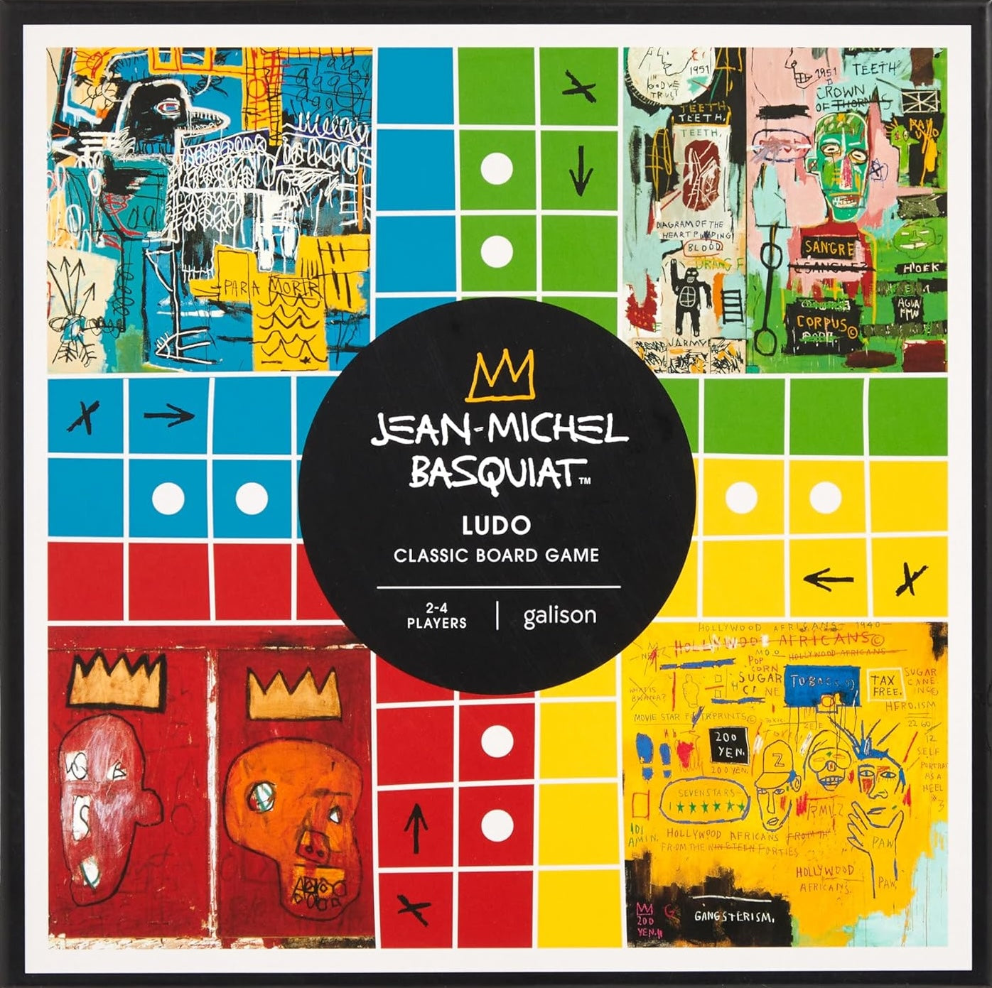 Jean-Michel Basquiat Ludo Board Game