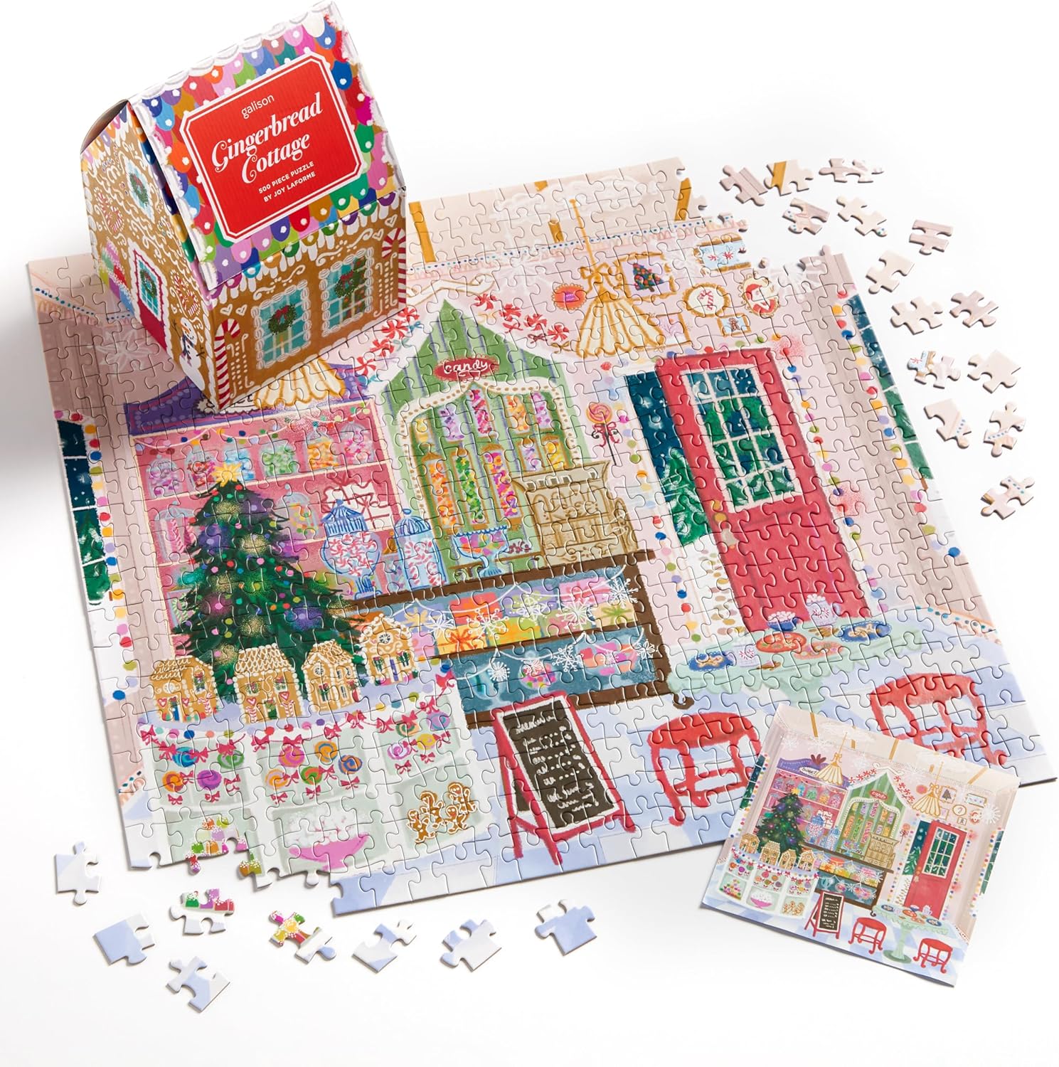 Gingerbread Cottage 500 Piece Puzzle