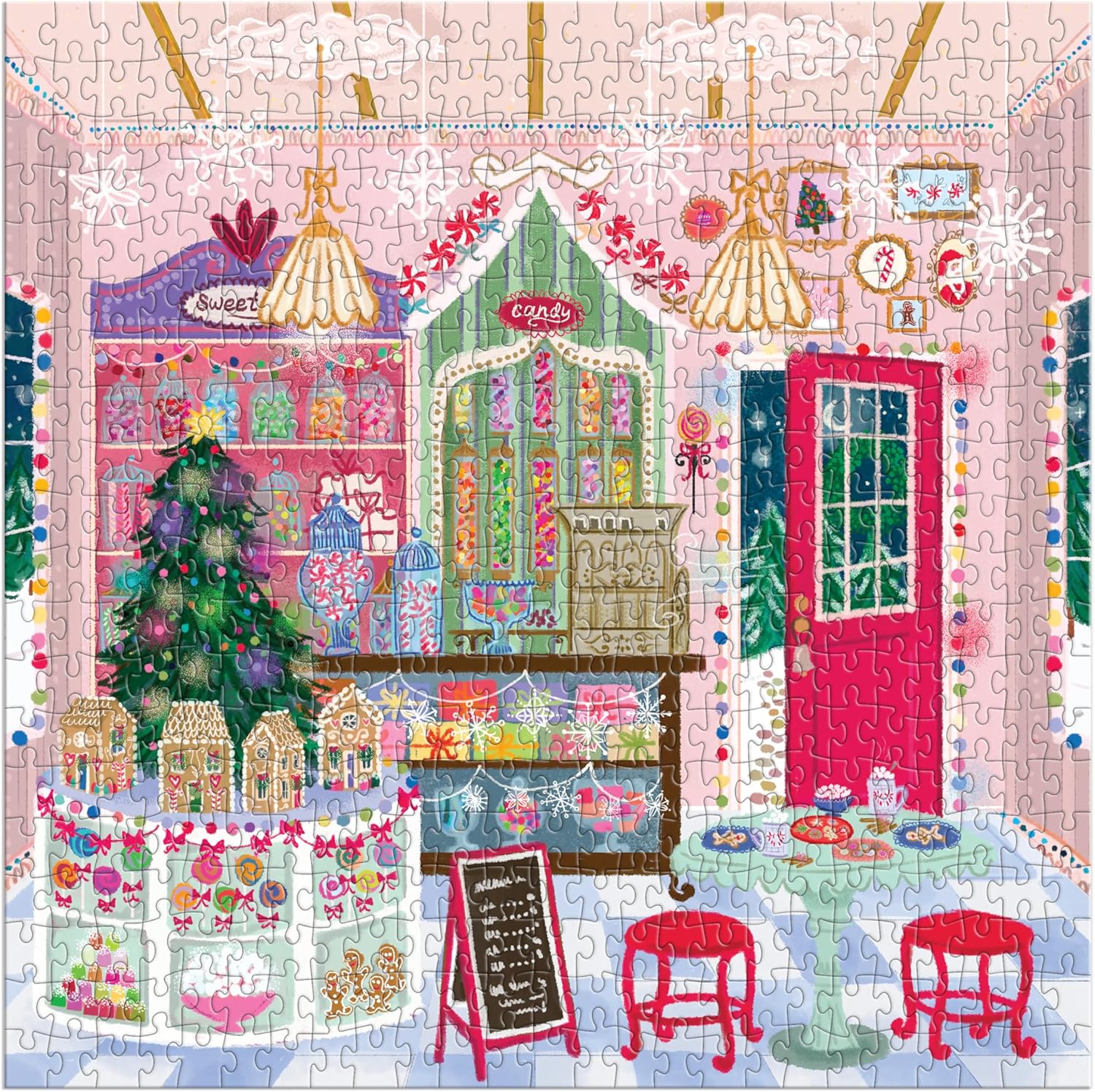 Gingerbread Cottage 500 Piece Puzzle