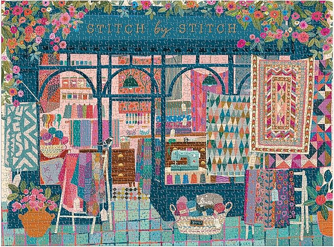 Stitch by Stitch 1000 Piece Puzzle