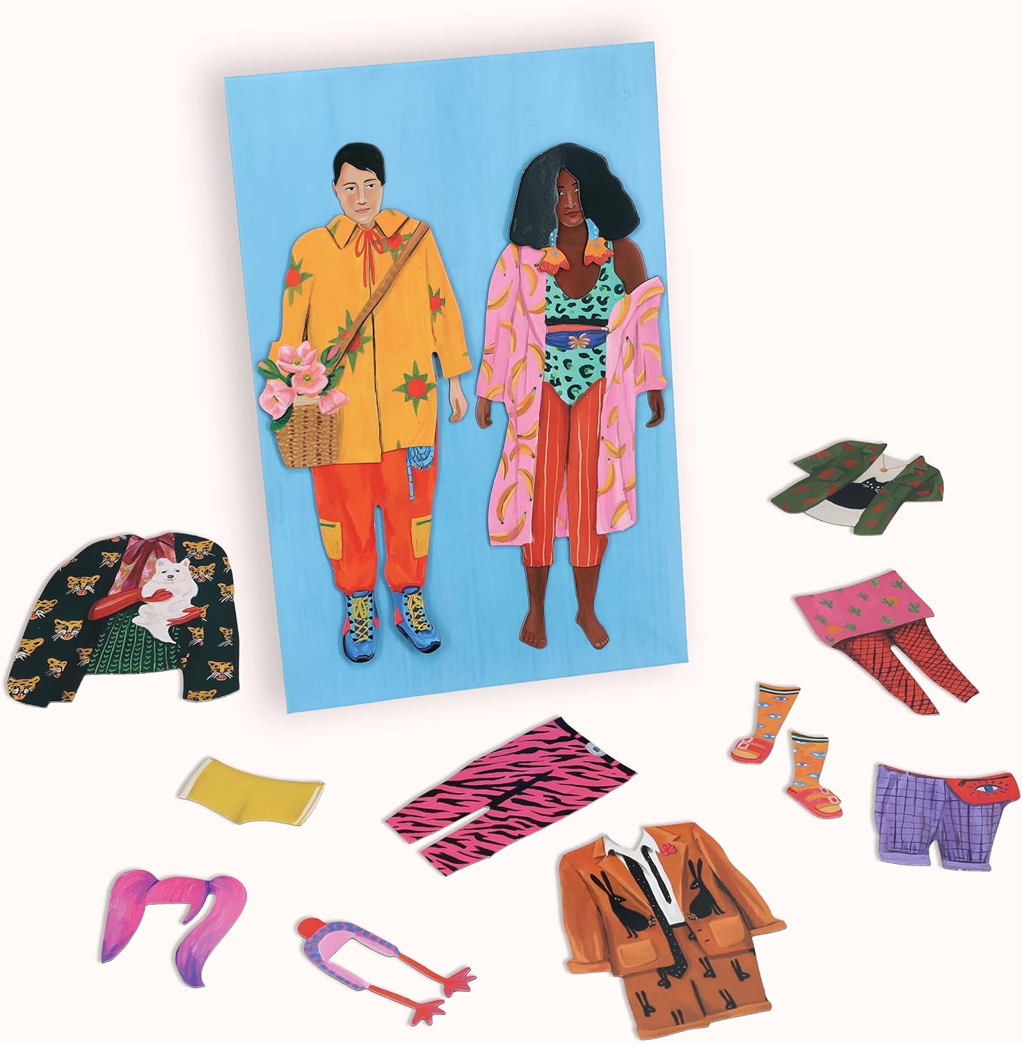 Fearless Fashion Magnetic Dolls