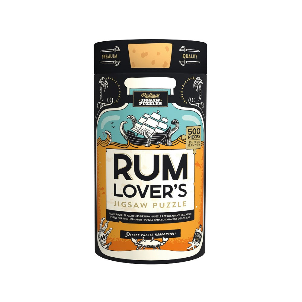 Rum Lover's - 500 Piece Jigsaw Puzzle