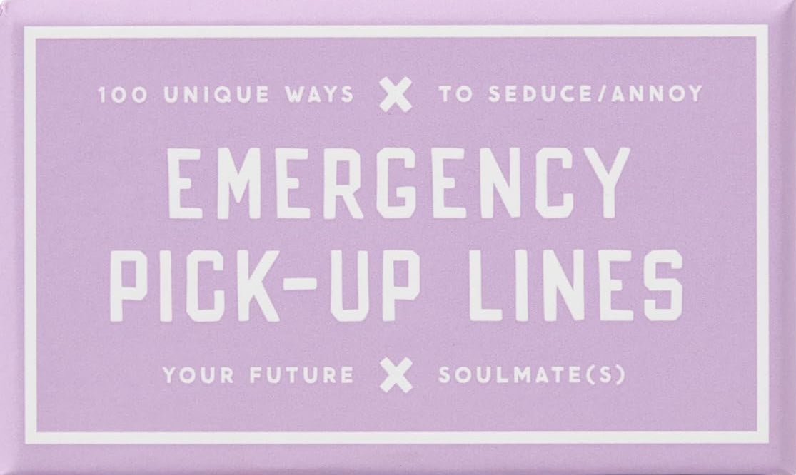 Emergency Pick-up Lines Card Set