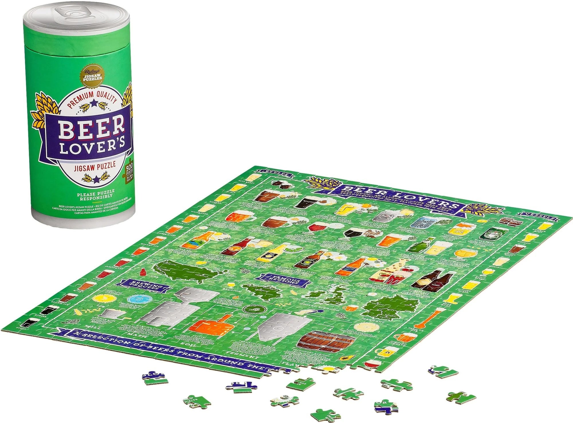Beer Lover’s - 500 Piece Puzzle